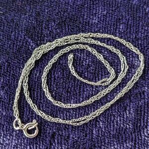 Solid 10K Gold Double Link Chain Necklace, 18" Long
